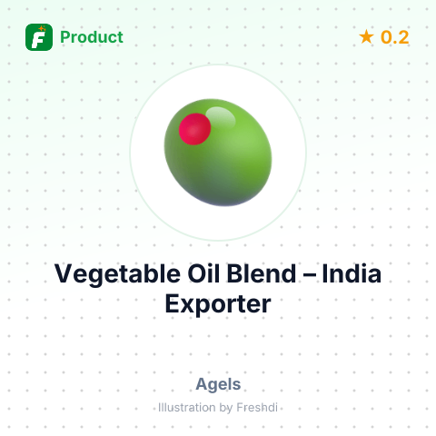 Vegetable Oil Blend – summary card, no photo uploaded yet