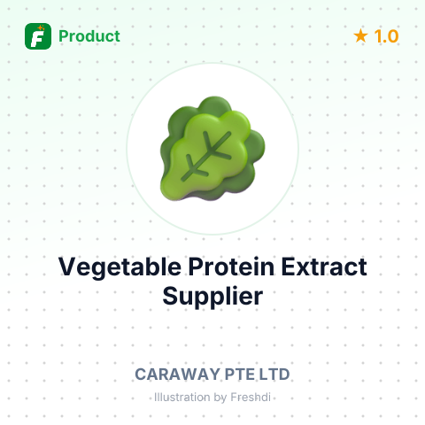 Vegetable Protein Extract – summary card, no photo uploaded yet