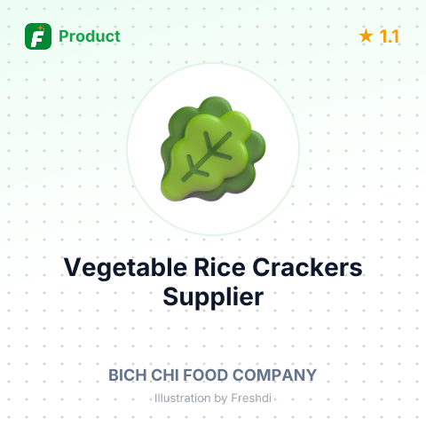 Vegetable Rice Crackers – summary card, no photo uploaded yet