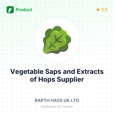 Vegetable Saps and Extracts of Hops – summary card, no photo uploaded yet
