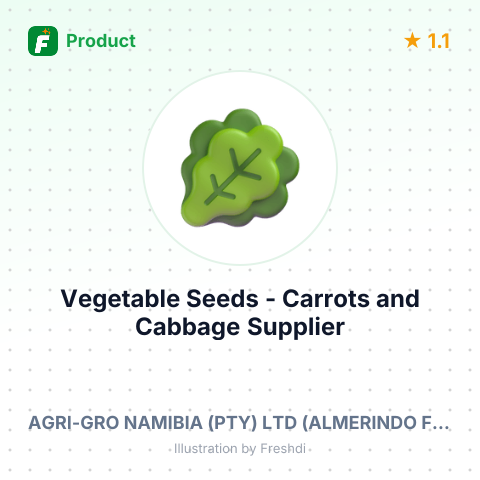 Vegetable Seeds - Carrots and Cabbage – summary card, no photo uploaded yet