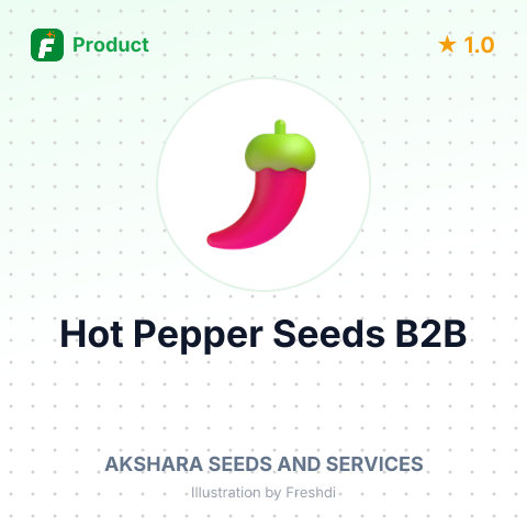 Vegetable Seeds - Hot Pepper - Capsicum Chinense Variety PI14.5 – summary card, no photo uploaded yet