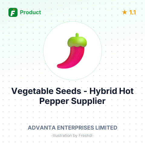 Vegetable Seeds - Hybrid Hot Pepper – summary card, no photo uploaded yet