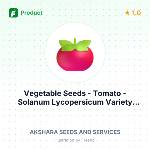 Vegetable Seeds - Tomato - Solanum Lycopersicum Variety TM266.241 – summary card, no photo uploaded yet