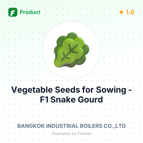 Vegetable Seeds for Sowing - F1 Snake Gourd – summary card, no photo uploaded yet