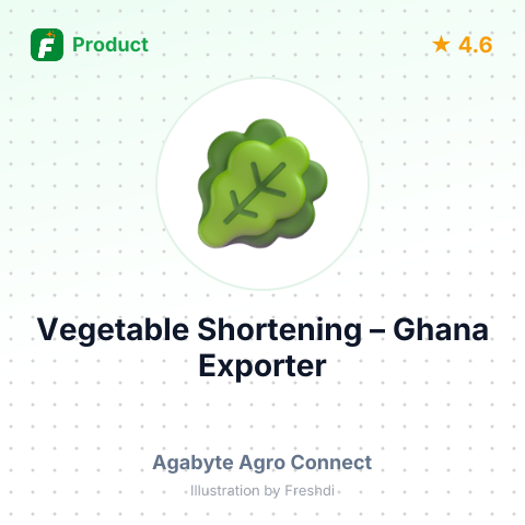 Vegetable Shortening – summary card, no photo uploaded yet