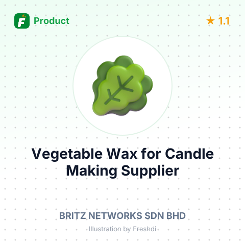 Vegetable Wax for Candle Making – product summary card, no photo uploaded yet