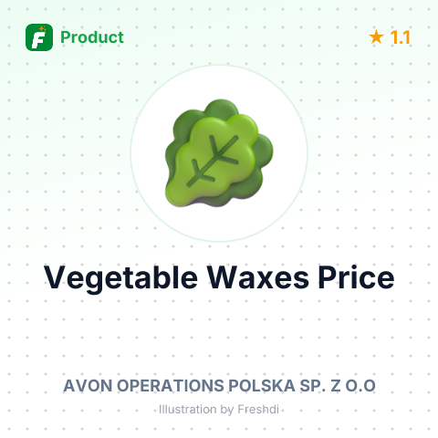 Vegetable Waxes – summary card, no photo uploaded yet