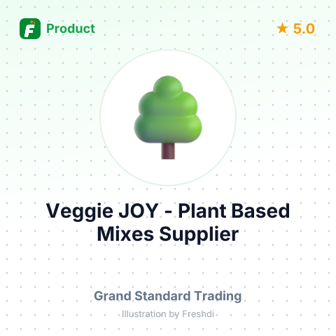 Veggie JOY - Plant Based Mixes – summary card, no photo uploaded yet