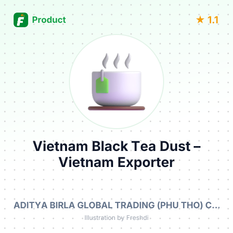 Vietnam Black Tea Dust – summary card, no photo uploaded yet