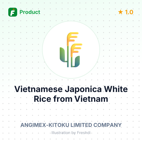 Vietnamese Japonica White Rice – summary card, no photo uploaded yet