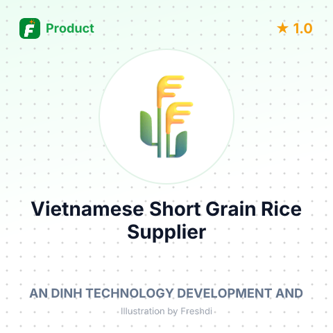 Vietnamese Short Grain Rice (Sayanishiki) – summary card, no photo uploaded yet