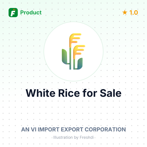 Vietnamese White Rice 5% Broken – summary card, no photo uploaded yet