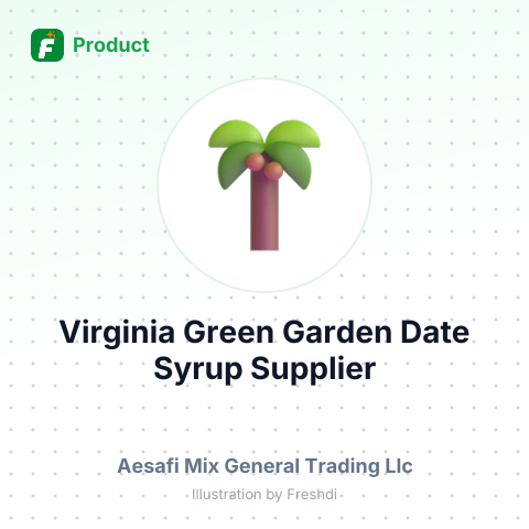 Virginia Green Garden Date Syrup – summary card, no photo uploaded yet