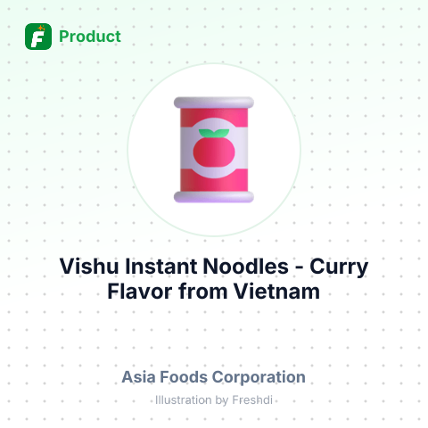 Vishu Instant Noodles - Curry Flavor – summary card, no photo uploaded yet