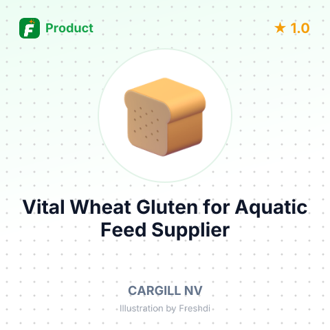 Vital Wheat Gluten for Aquatic Feed – summary card, no photo uploaded yet