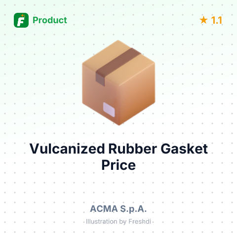 Vulcanized Rubber Gasket – summary card, no photo uploaded yet