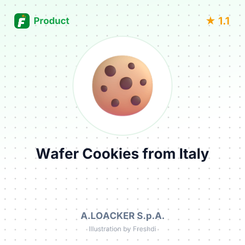 Wafer Cookies – summary card, no photo uploaded yet