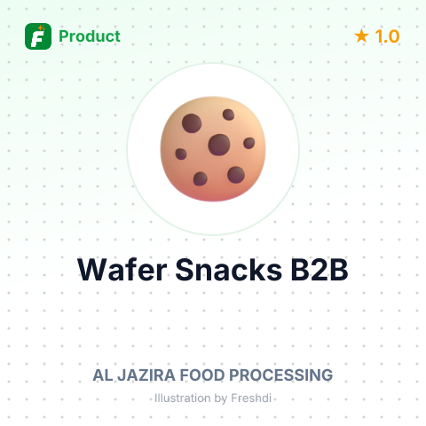 Wafer Snacks with Chocolate Coating – summary card, no photo uploaded yet