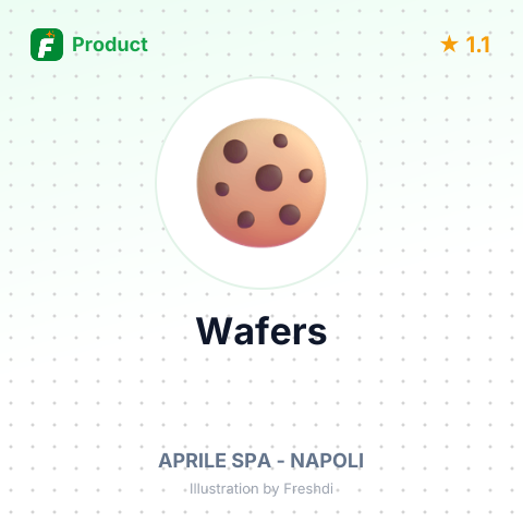 Wafers – summary card, no photo uploaded yet