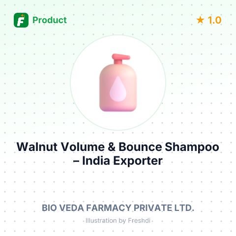 Walnut Volume & Bounce Shampoo – summary card, no photo uploaded yet