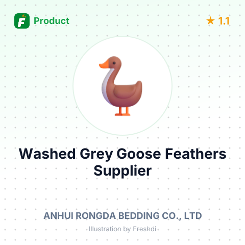 Washed Grey Goose Feathers – summary card, no photo uploaded yet