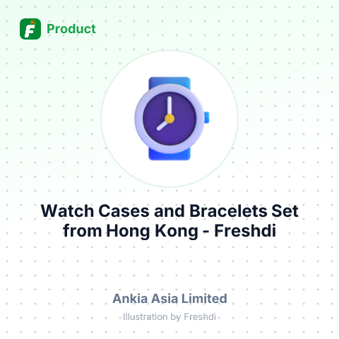 Watch Cases and Bracelets Set – summary card, no photo uploaded yet