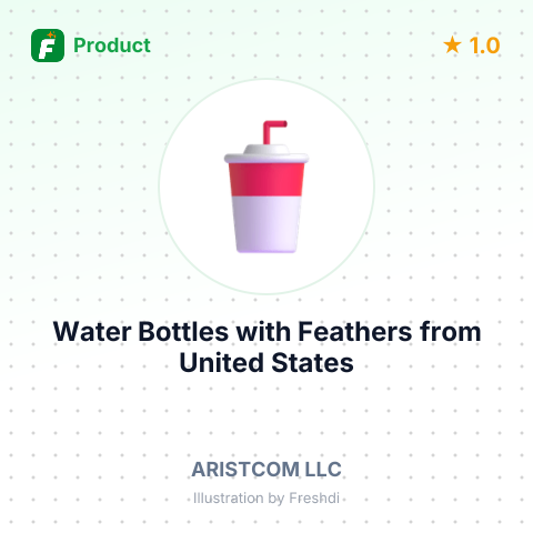 Water Bottles with Feathers – summary card, no photo uploaded yet