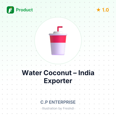 Water Coconut – summary card, no photo uploaded yet