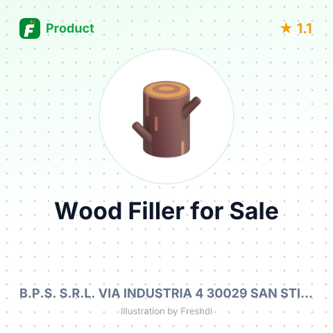 Water-Based Wood Filler – summary card, no photo uploaded yet