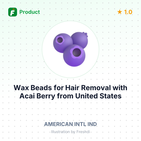 Wax Beads for Hair Removal with Acai Berry – summary card, no photo uploaded yet