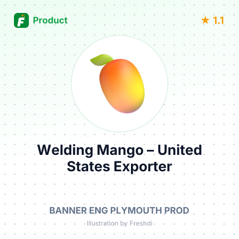 Welding Mango – summary card, no photo uploaded yet