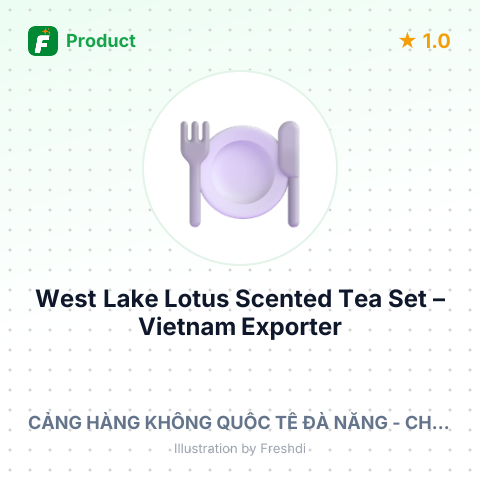 West Lake Lotus Scented Tea Set – summary card, no photo uploaded yet