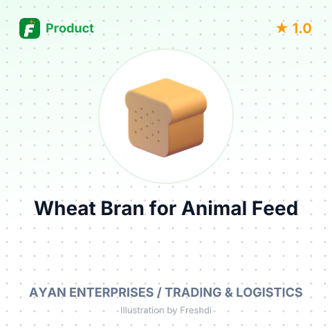 Wheat Bran for Animal Feed – summary card, no photo uploaded yet