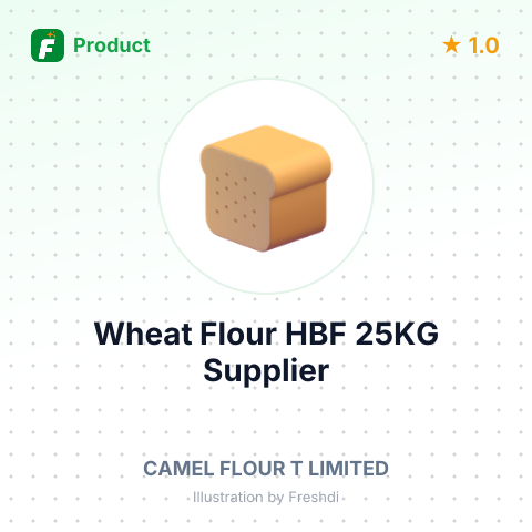 Wheat Flour HBF 25KG – summary card, no photo uploaded yet