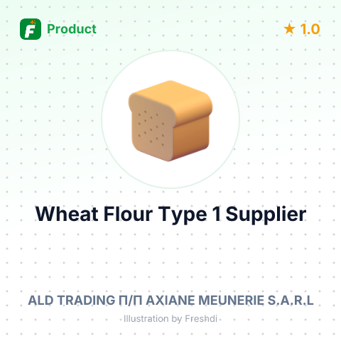 Wheat Flour Type 1 (Coarse Grind) – summary card, no photo uploaded yet
