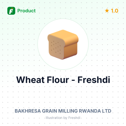 Wheat Flour – product summary card, no photo uploaded yet