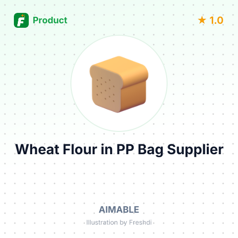 Wheat Flour in PP Bag – summary card, no photo uploaded yet