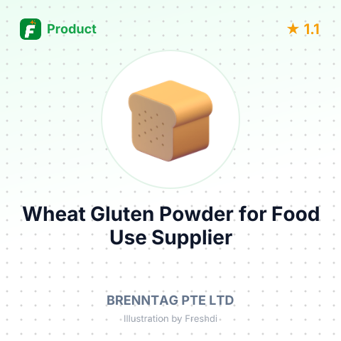 Wheat Gluten Powder for Food Use – summary card, no photo uploaded yet