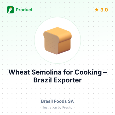 Wheat Semolina for Cooking – summary card, no photo uploaded yet