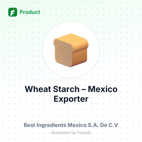 Wheat Starch – product summary card, no photo uploaded yet