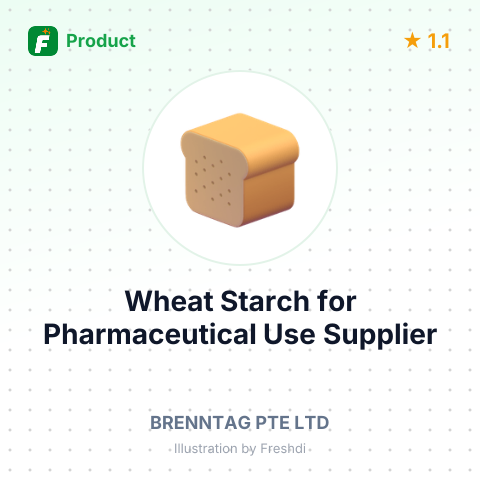 Wheat Starch for Pharmaceutical Use – summary card, no photo uploaded yet