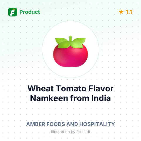 Wheat Tomato Flavor Namkeen – summary card, no photo uploaded yet