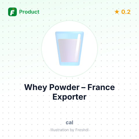 Whey Powder – summary card, no photo uploaded yet