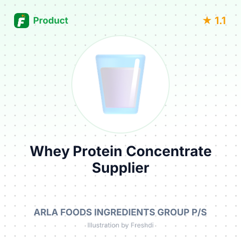 Whey Protein Concentrate – summary card, no photo uploaded yet