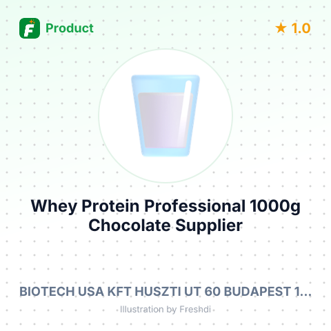 Whey Protein Professional 1000g Chocolate – summary card, no photo uploaded yet