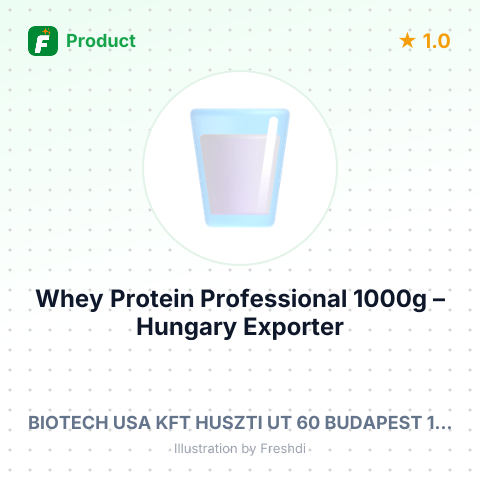 Whey Protein Professional 1000g – summary card, no photo uploaded yet