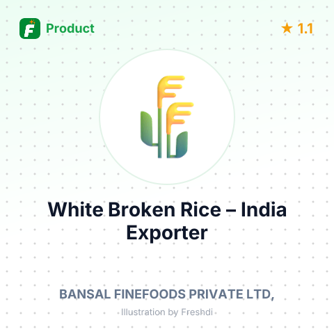 White Broken Rice – summary card, no photo uploaded yet