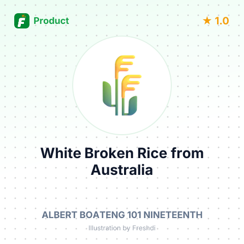 White Broken Rice – summary card, no photo uploaded yet