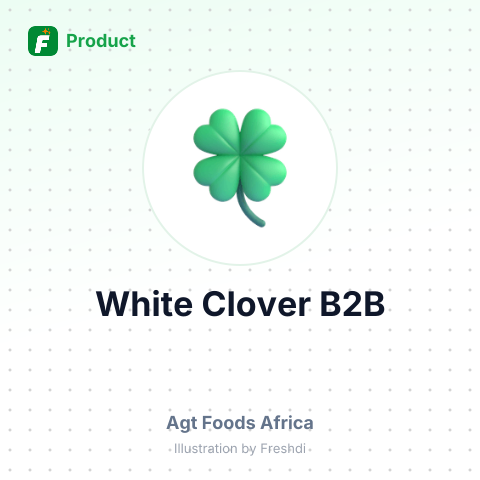 White Clover Agrimat – summary card, no photo uploaded yet